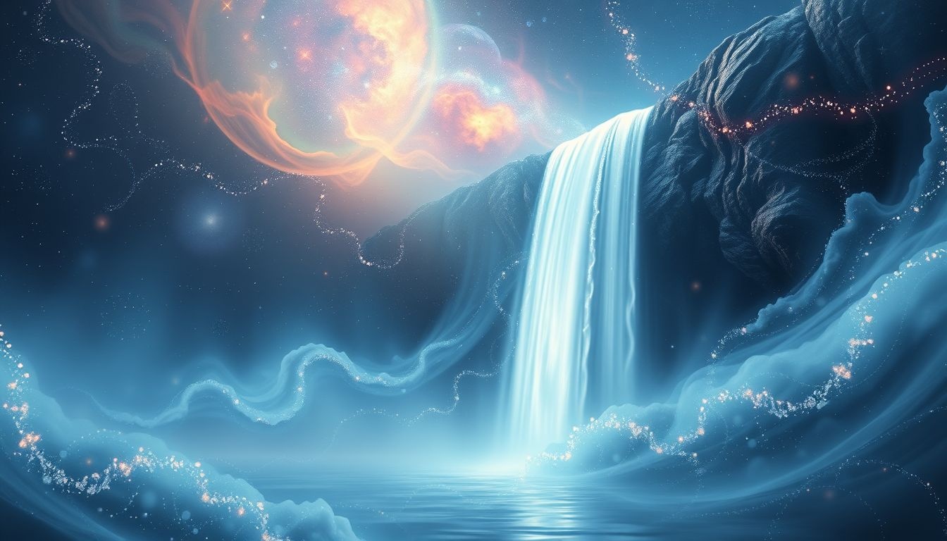 Dromen over watervallen symboliseren emotionele zuivering en kracht.