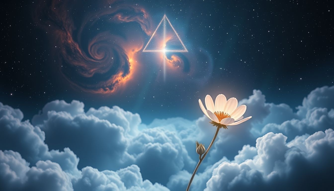 Droom 17 symboliseert hoop en innerlijke kracht door een heidebloem.