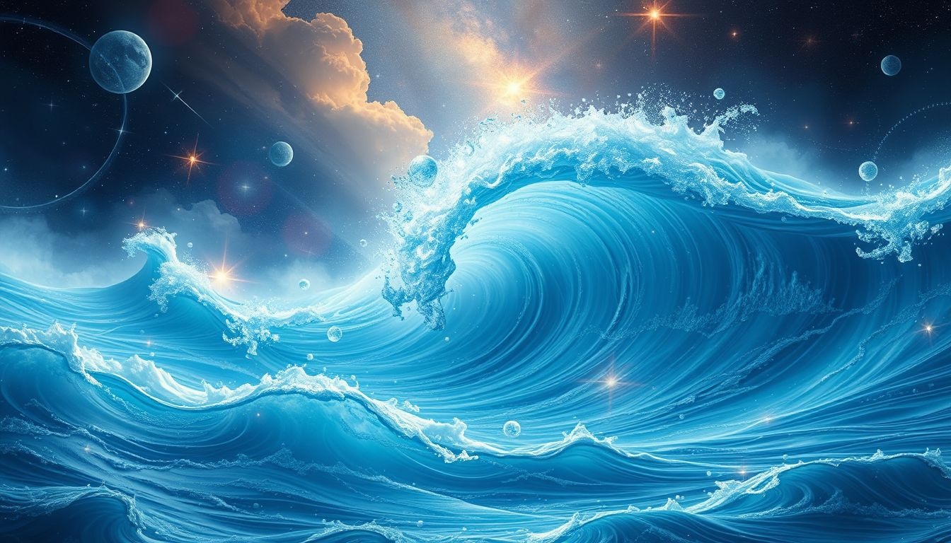 Een tsunami in dromen symboliseert overweldigende emoties en veranderingen.