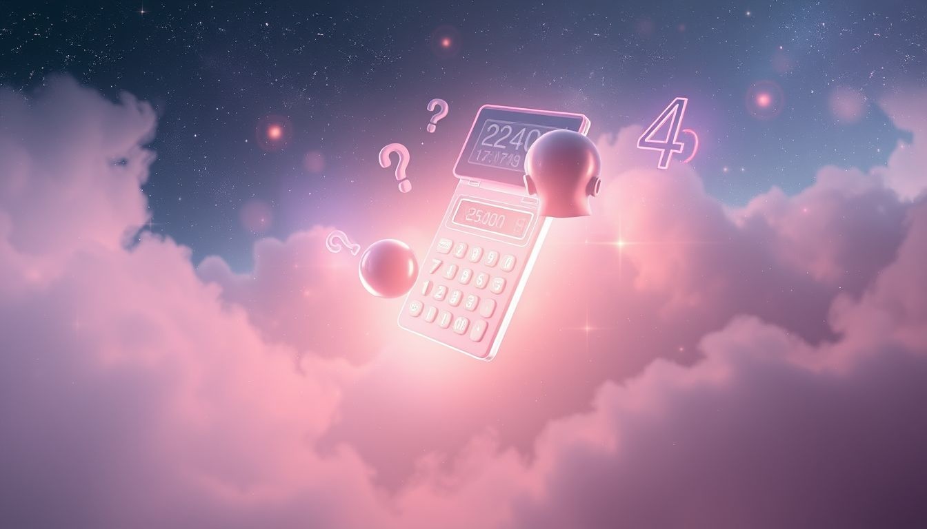 Dromen over rekenmachines tijdens examens weerspiegelen stress en zelfcontrole.