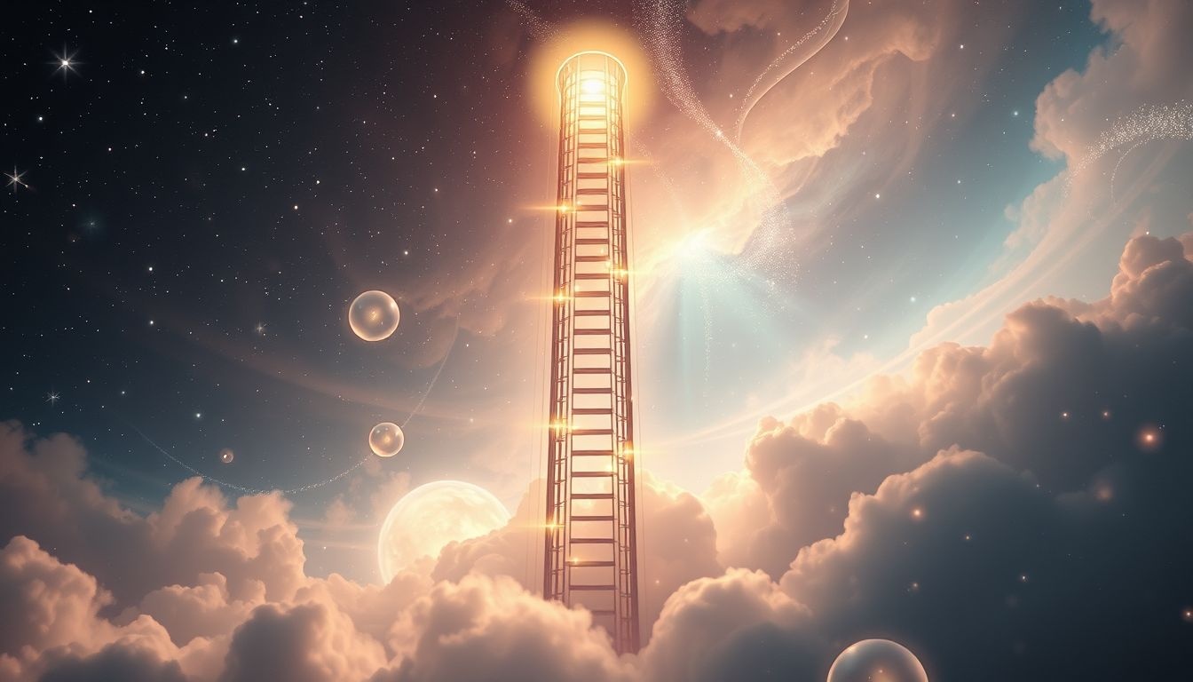 Een paternoster in dromen symboliseert hoop en wederopstanding.