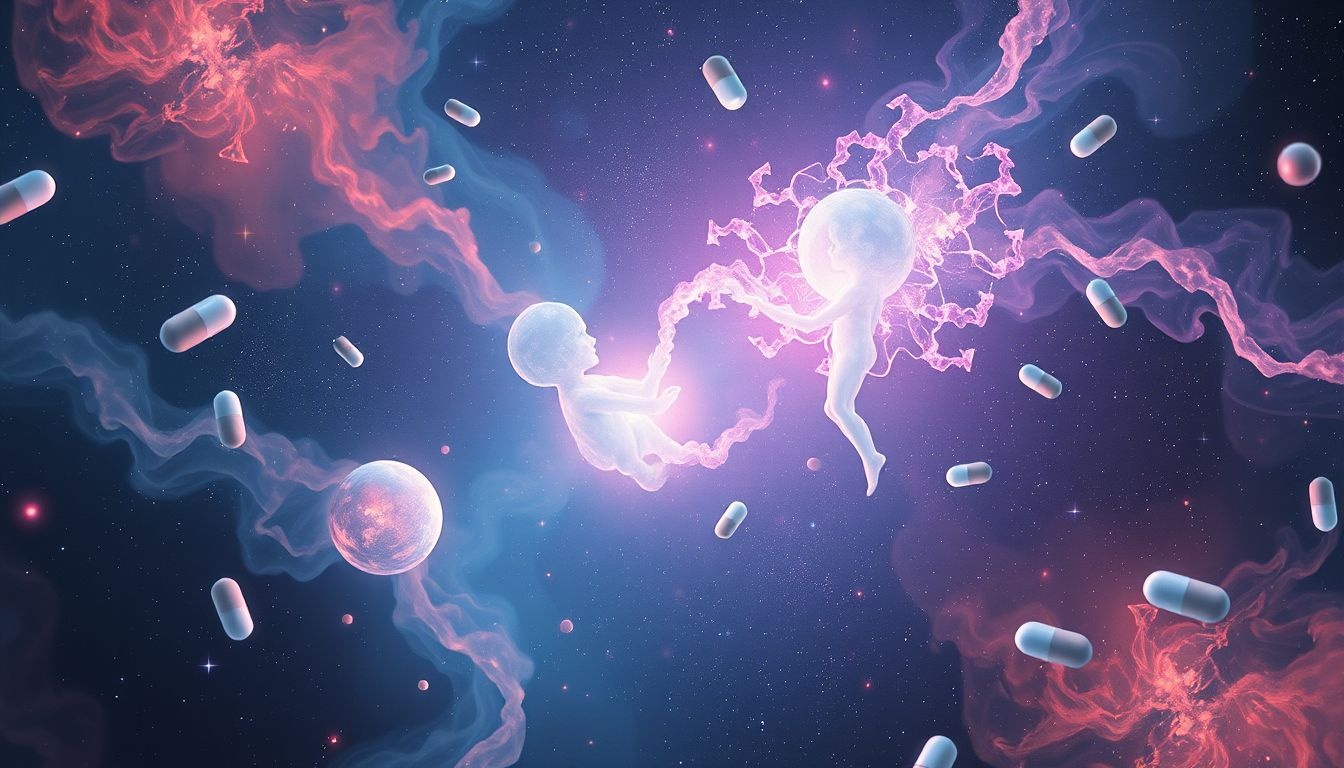 Ruzie over patentmedicijnen symboliseert innerlijke conflicten rondom gezondheid.