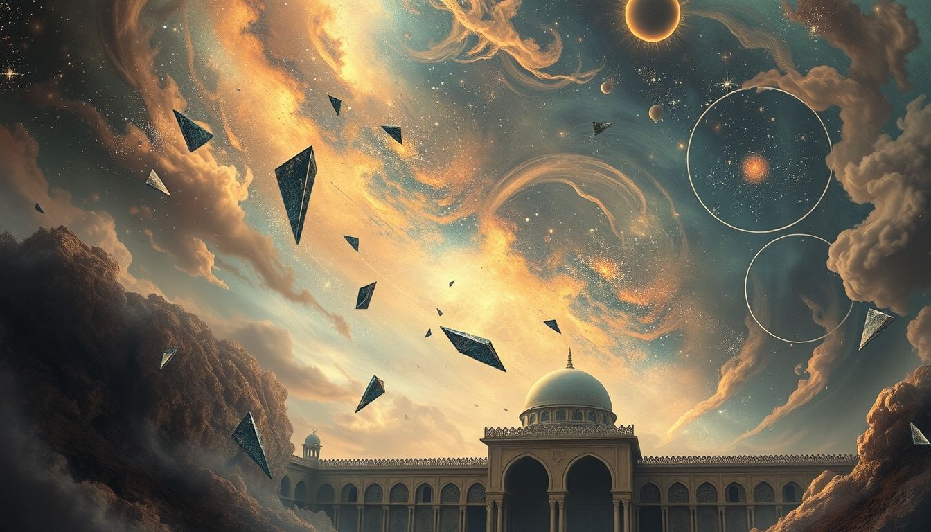 Een conflict in het Alhambra symboliseert innerlijke strijd en onrust.