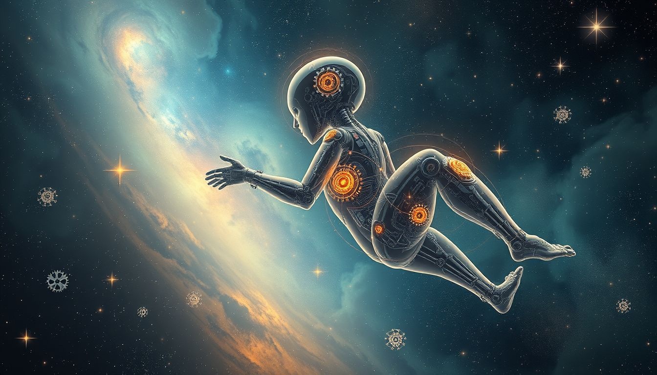 Droom 23 symboliseert stress door overwerk en verlies van menselijkheid.