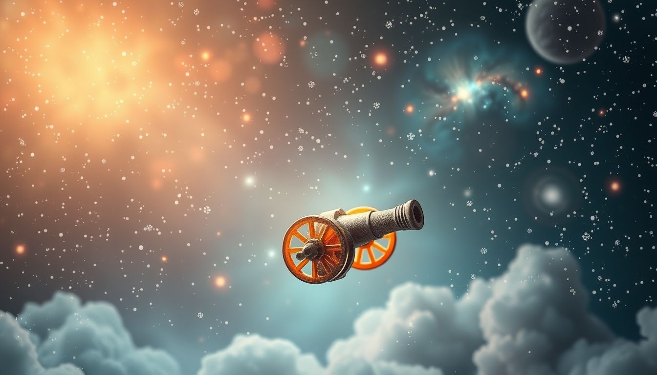 Een kleine canon symboliseert bescheidenheid en innerlijke kracht in dromen.