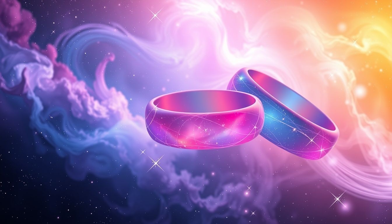 Kleurveranderende manchetten symboliseren emotionele transformatie in dromen.