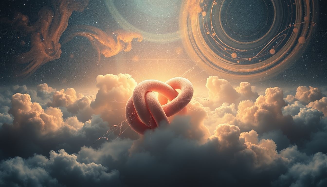 Een jeukende broekknoop symboliseert onbewuste spanningen en ongemak.