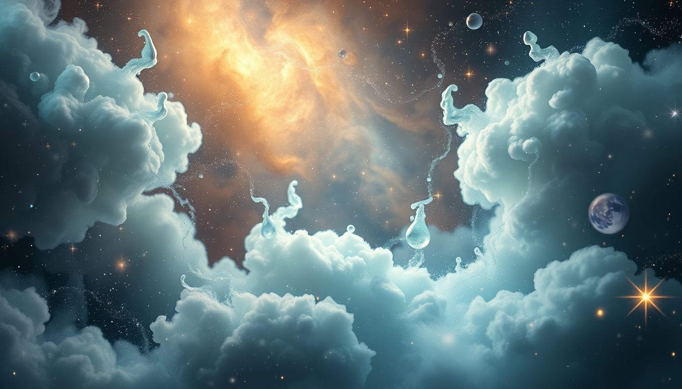 Condensatie in dromen symboliseert vaak emotionele reiniging en transformatie.