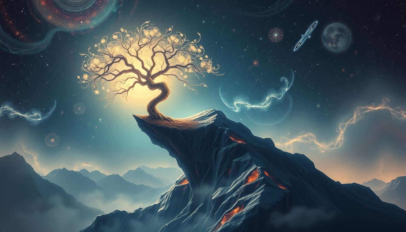 Droom 29 symboliseert innerlijke kracht en spirituele groei in bergen.