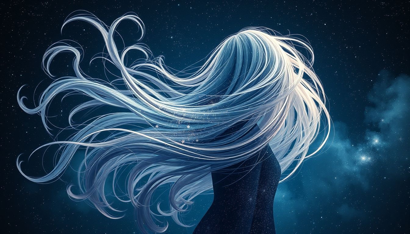 Droom 29: Perfect haar symboliseert zelfvertrouwen en innerlijke harmonie.