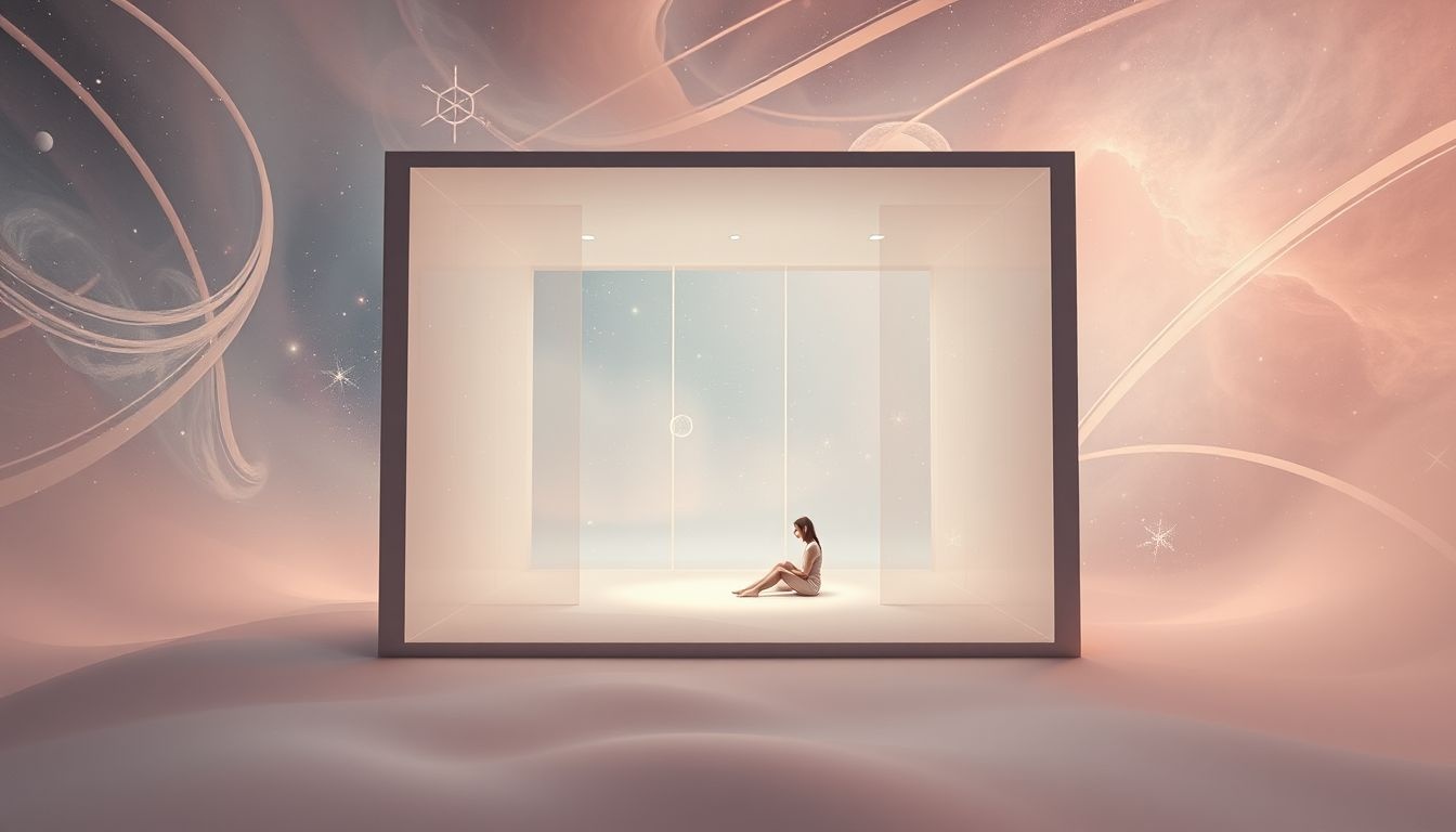 Een lege kamer weerspiegelt vaak innerlijke leegte of onrust.