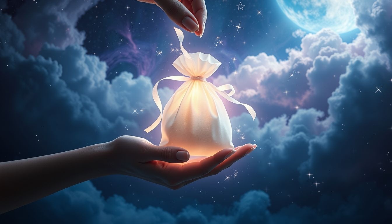 Een cadeau-tas symboliseert onverwachte kansen en waardevolle verrassingen.