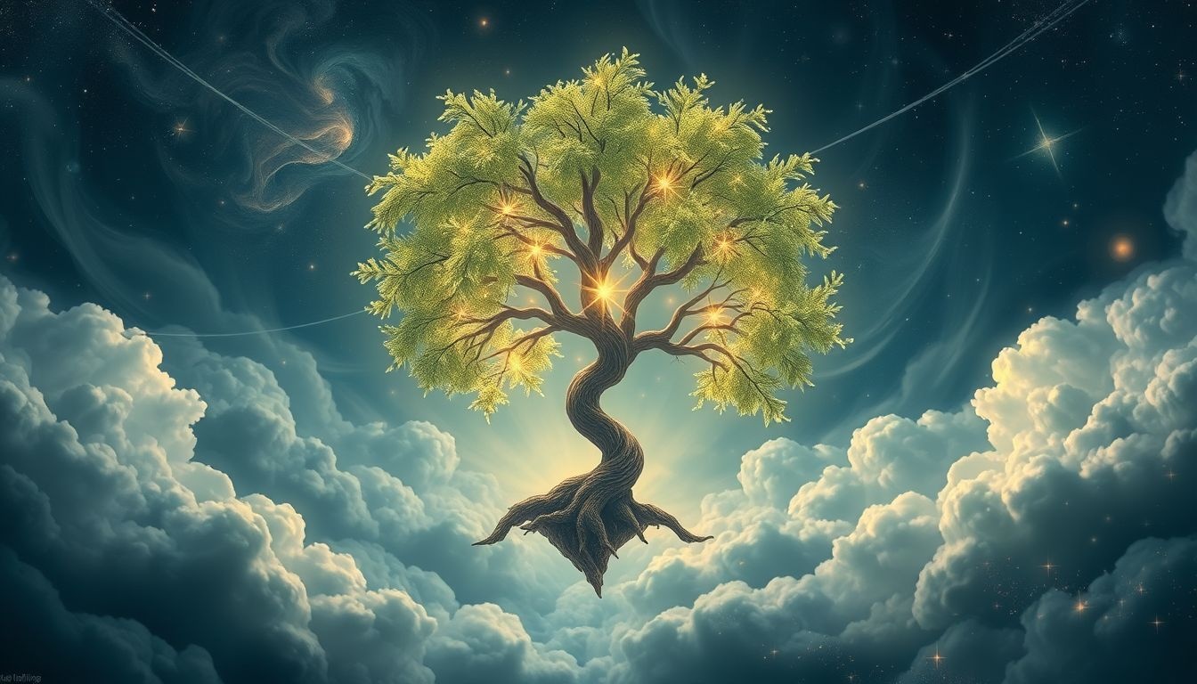 Een weideboom symboliseert groei en kracht in je relatie.