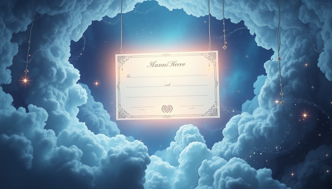 Een lege huwelijksakte symboliseert onzekerheid over toekomstige levenskeuzes.