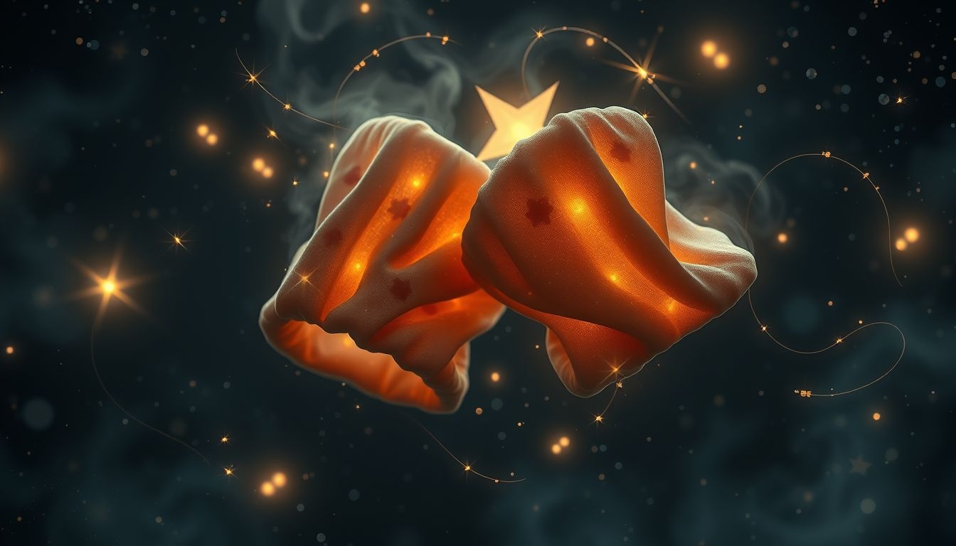 Vuile manchetten symboliseren vaak schuldgevoelens of verborgen problemen.