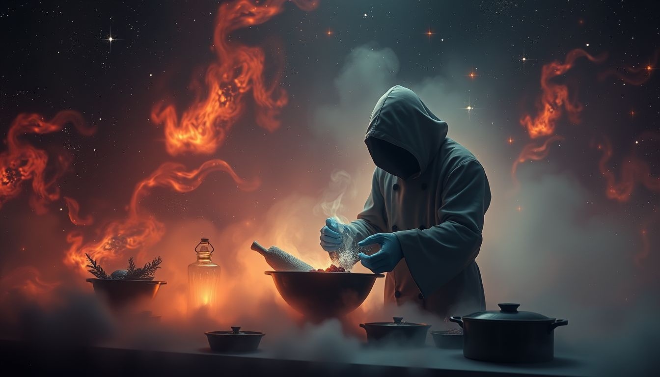 Een kok die je vergiftigt symboliseert verborgen bedreigingen in relaties.