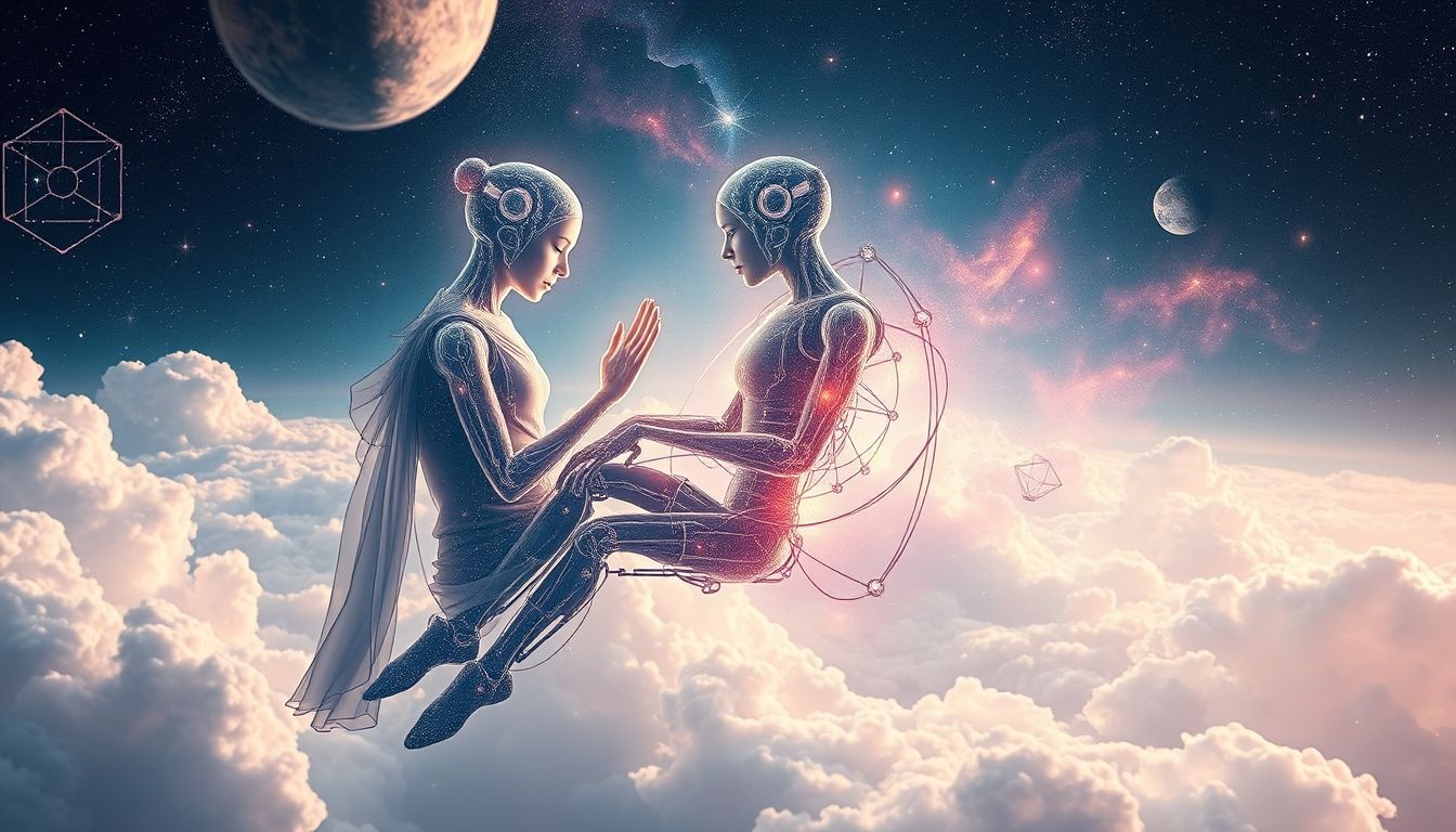 Een technicus die een robot programmeert symboliseert probleemoplossend vermogen.