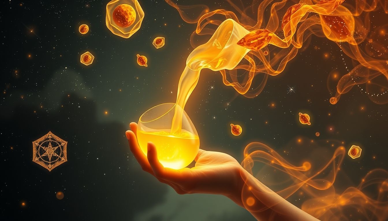 Dromen over mirre drinken symboliseert zeldzame spirituele zuivering en heling.