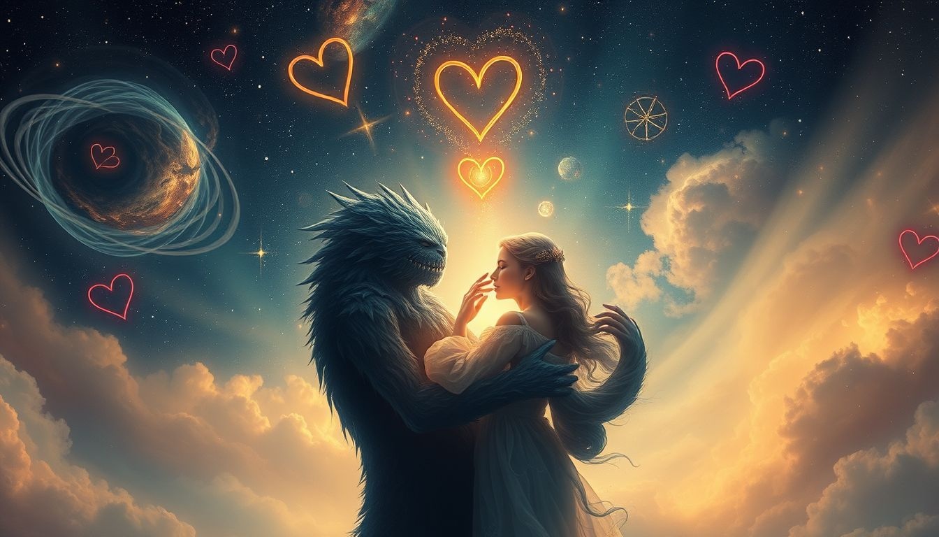 Een monster in je droom kan innerlijke angsten en liefdesconflicten symboliseren.
