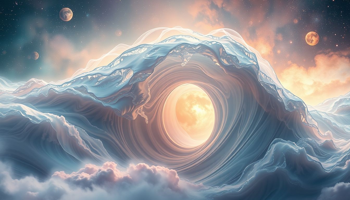 Een sirene die verandert, symboliseert onverwachte wendingen in het leven.