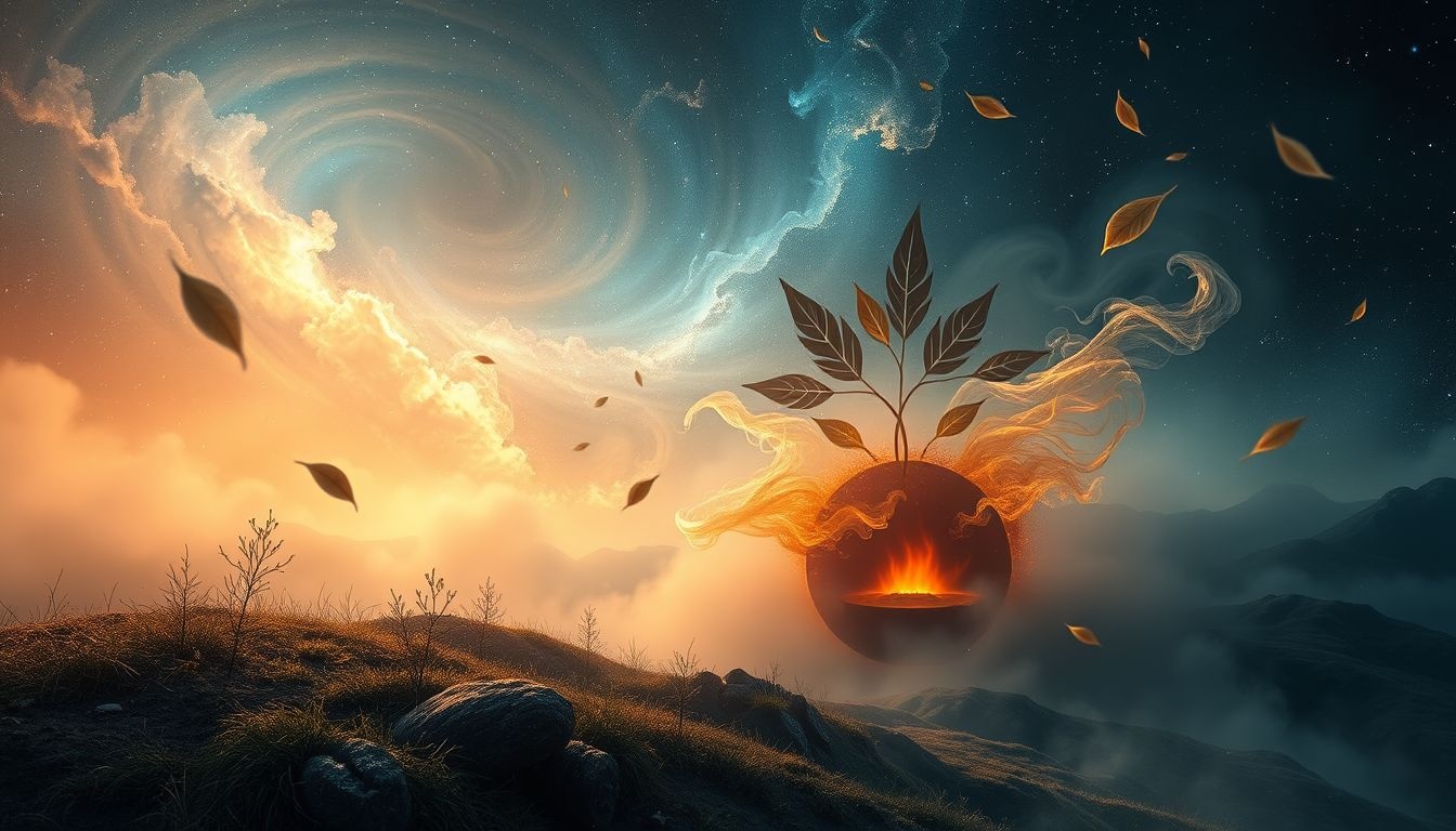 Braden in de natuur symboliseert innerlijke rust en natuurlijke transformatie.