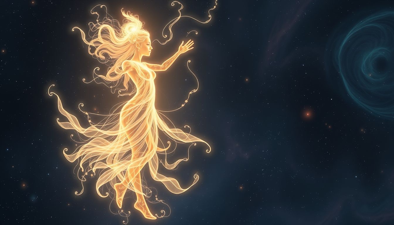 Een dansende jatakan symboliseert vreugde en onverwachte kansen.
