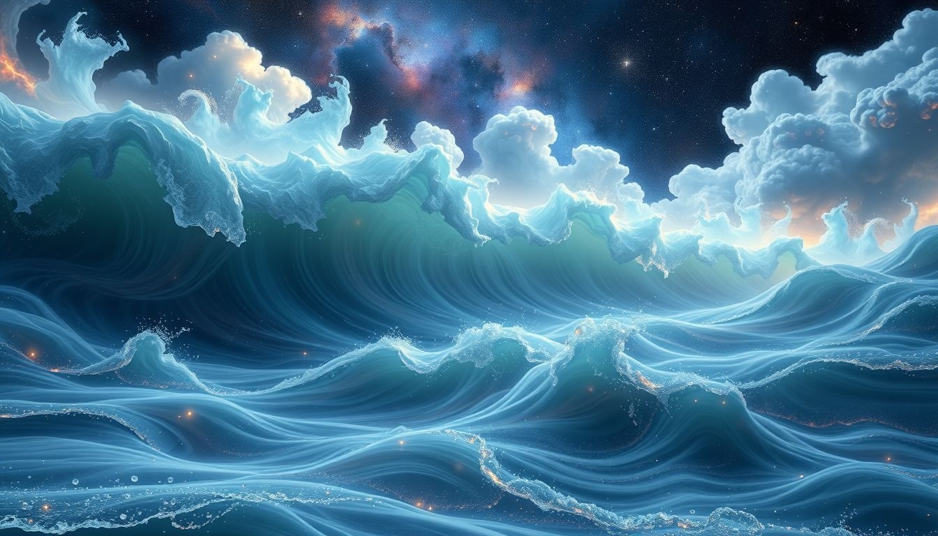 Een overstroming in dromen symboliseert emotionele overweldiging en verandering.