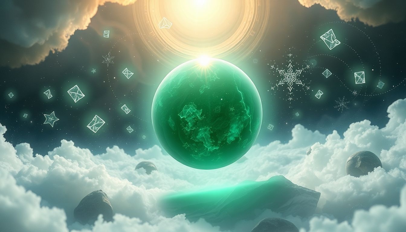 Groene agaat symboliseert harmonie, groei en emotionele genezing.