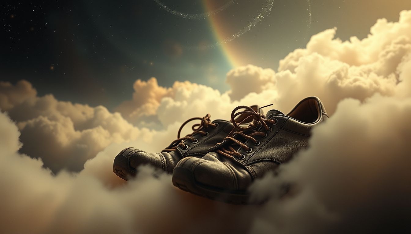 Dromen over oude jachtschoenen symboliseren verlangens naar avontuur en herinneringen.