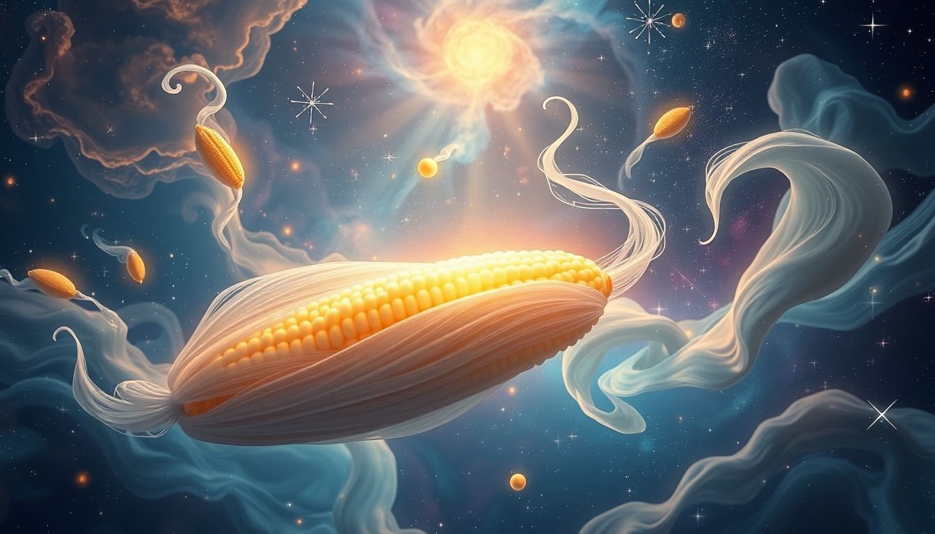 Dromen over maïsgrutten symboliseren welvaart en nieuwe kansen.