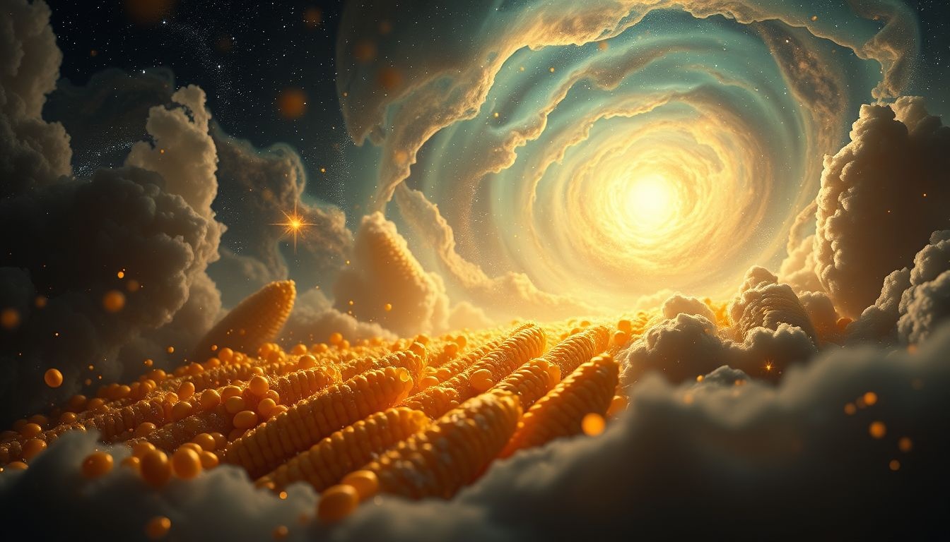 Dromen over maïsgrutten symboliseren hoop te midden van armoede.