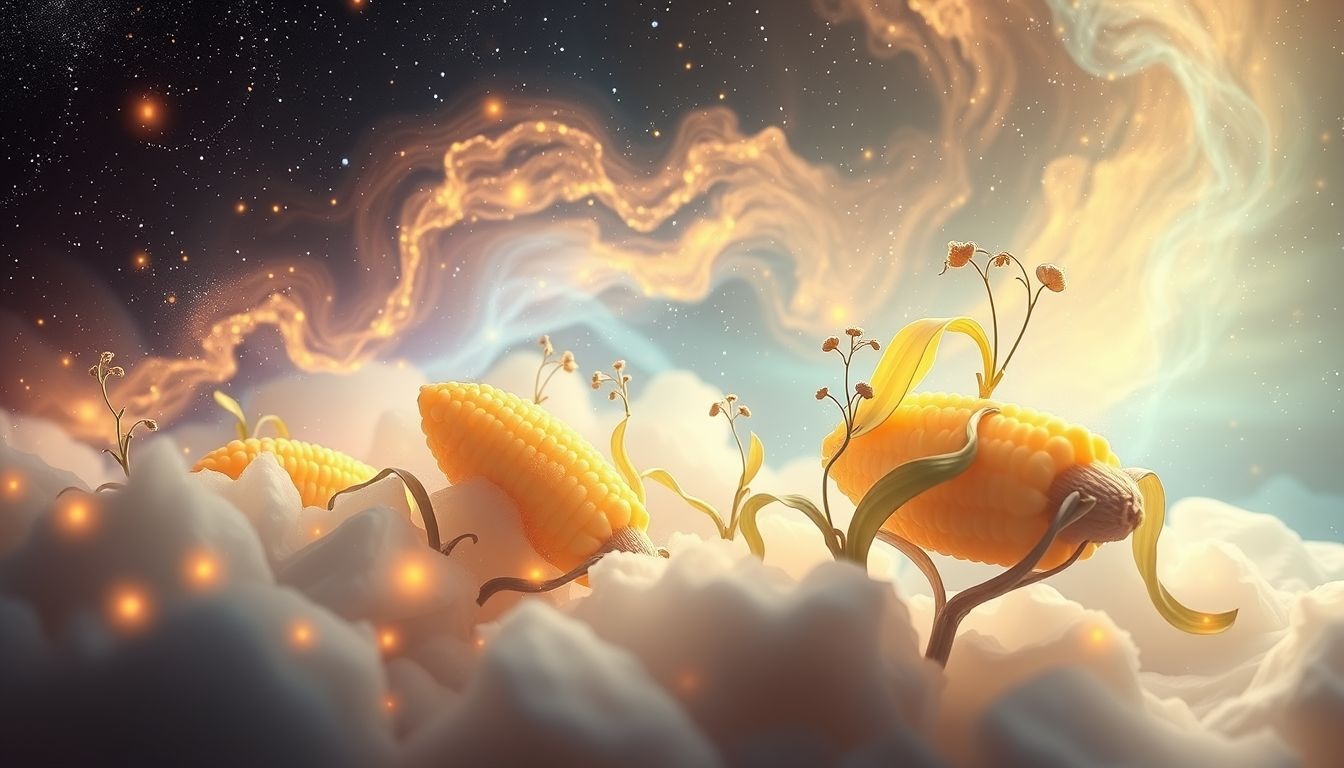 Dromen over maïsgrutten symboliseren groei en nieuwe kansen.