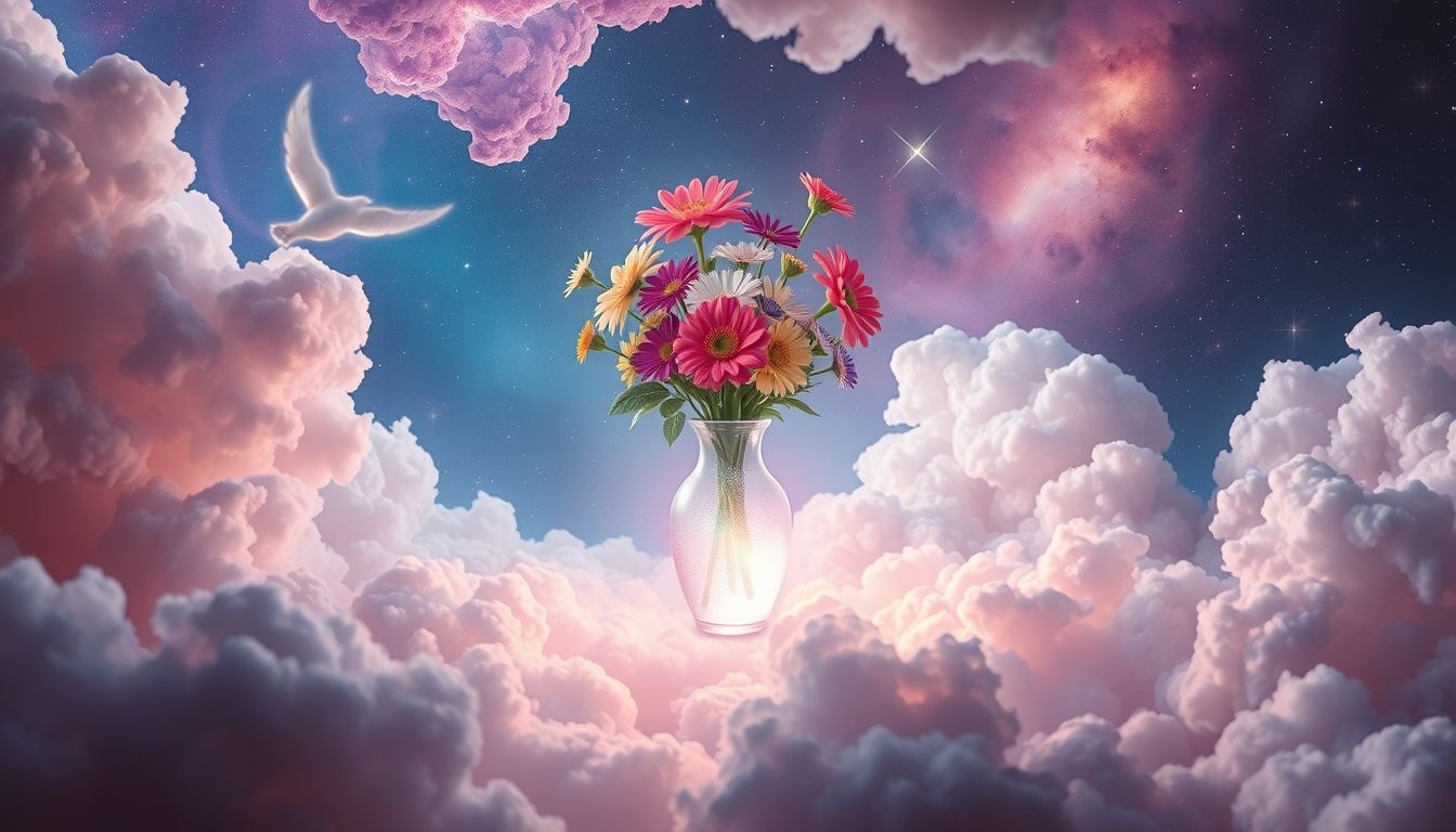 Een rode bloem in vaas symboliseert liefde en passie in dromen.