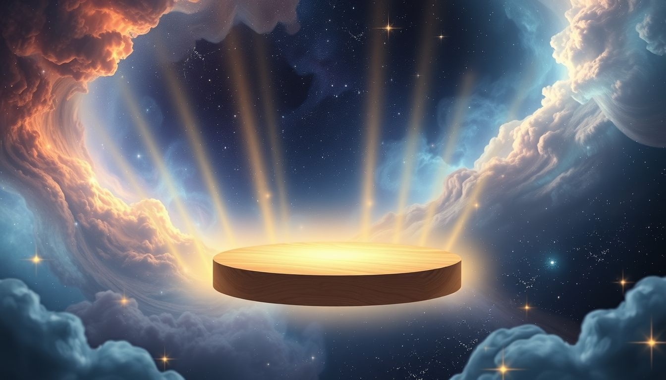 Een houten katheder symboliseert natuurlijke wijsheid en authentieke kennis.