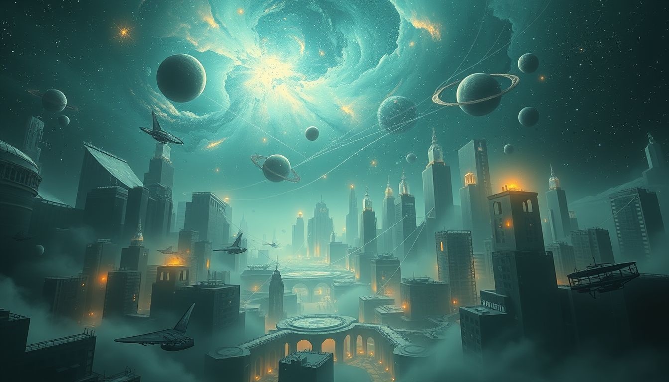 Een lege stad in dromen symboliseert vaak innerlijke eenzaamheid en isolement.
