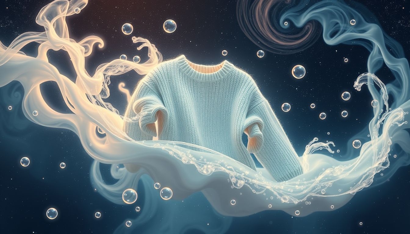 Een trui wassen in je droom symboliseert innerlijke zuivering.