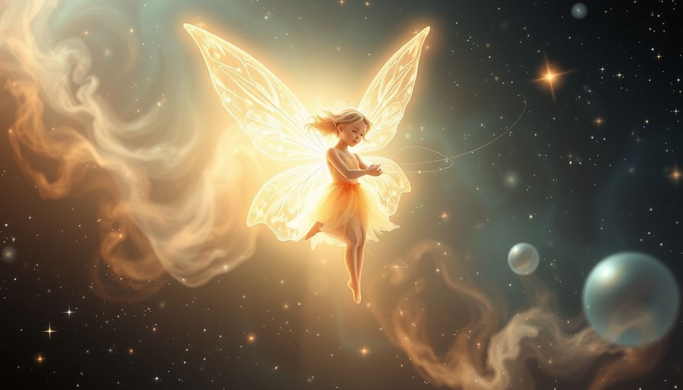 Feeën symboliseren onschuld en verwondering in droombeelden.