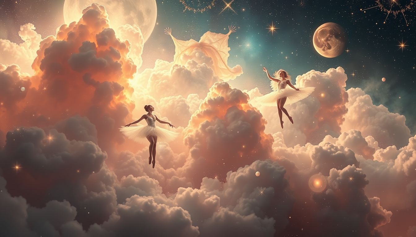 Ballerina dromen symboliseren vaak balans, elegantie en innerlijke groei.