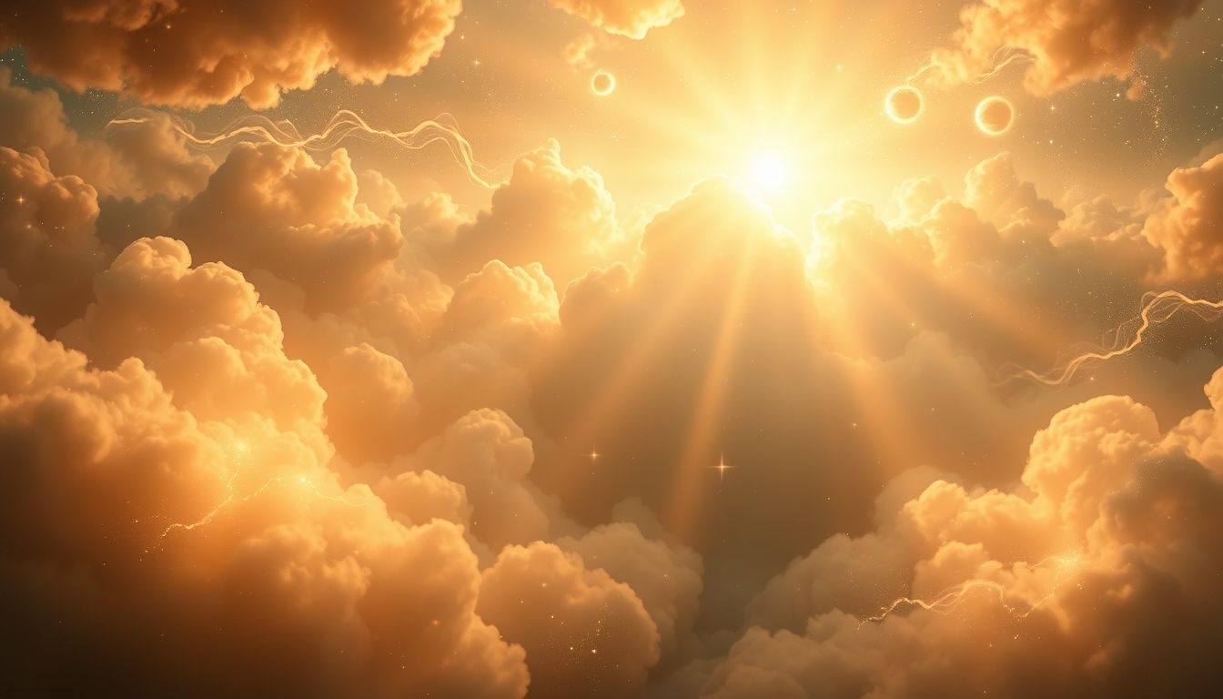 Zonnestralen in dromen symboliseren vaak nieuw begin en vreugde.
