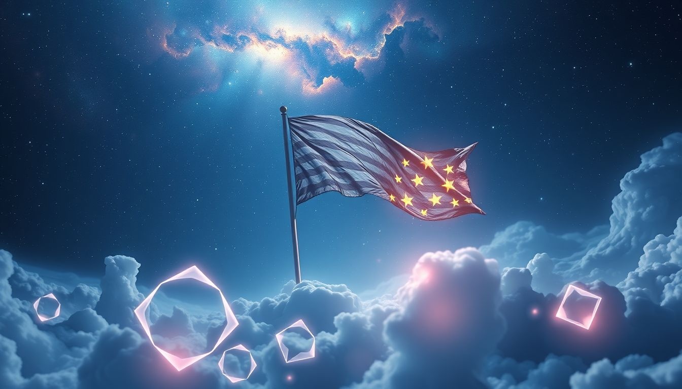 De vlag op militaire basis symboliseert ultieme discipline en toewijding.