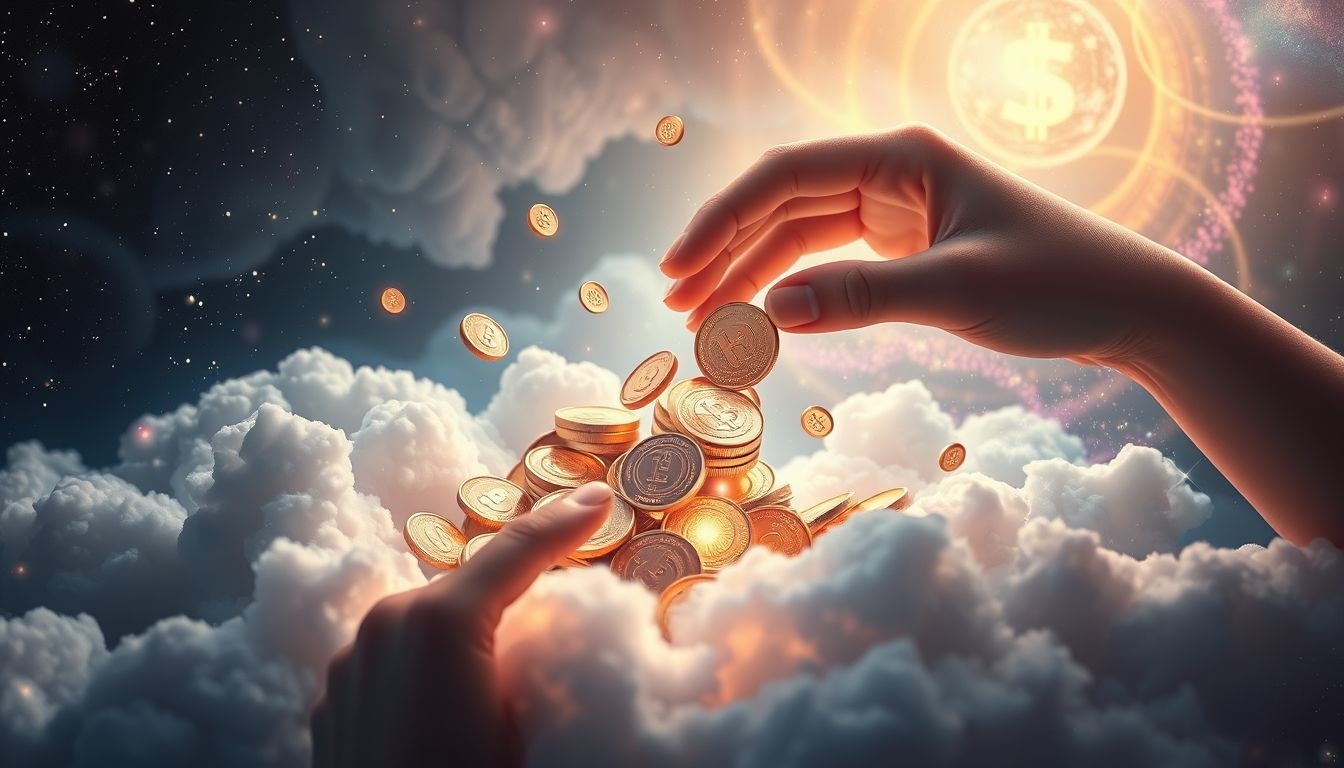 Dromen over geld tellen in spaarbank symboliseert financiële zekerheid en toekomstplannen.