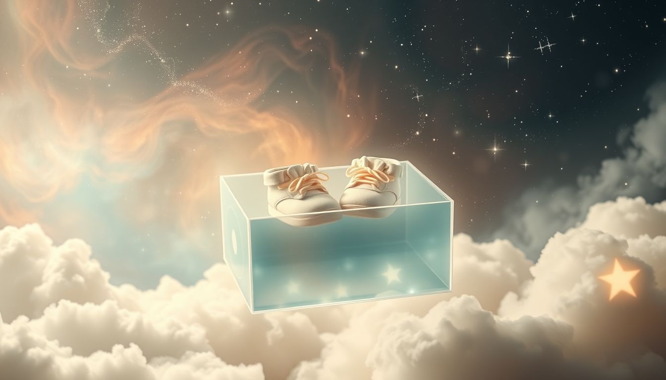 Dromen over babyschoentjes symboliseren vaak nieuw begin en hoop.