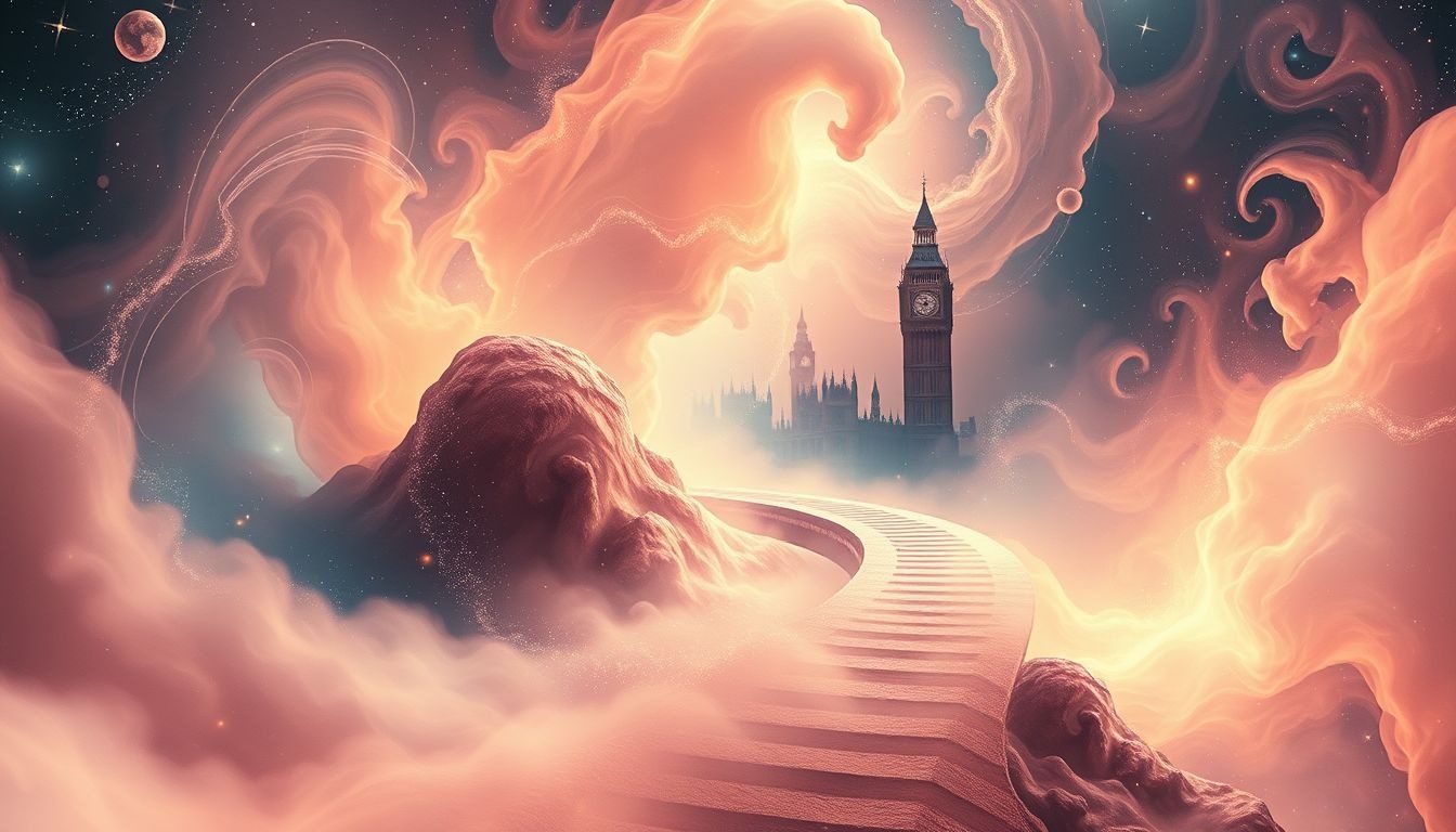 Dromen over achtervolging in Londen symboliseren onopgeloste angsten en stress.