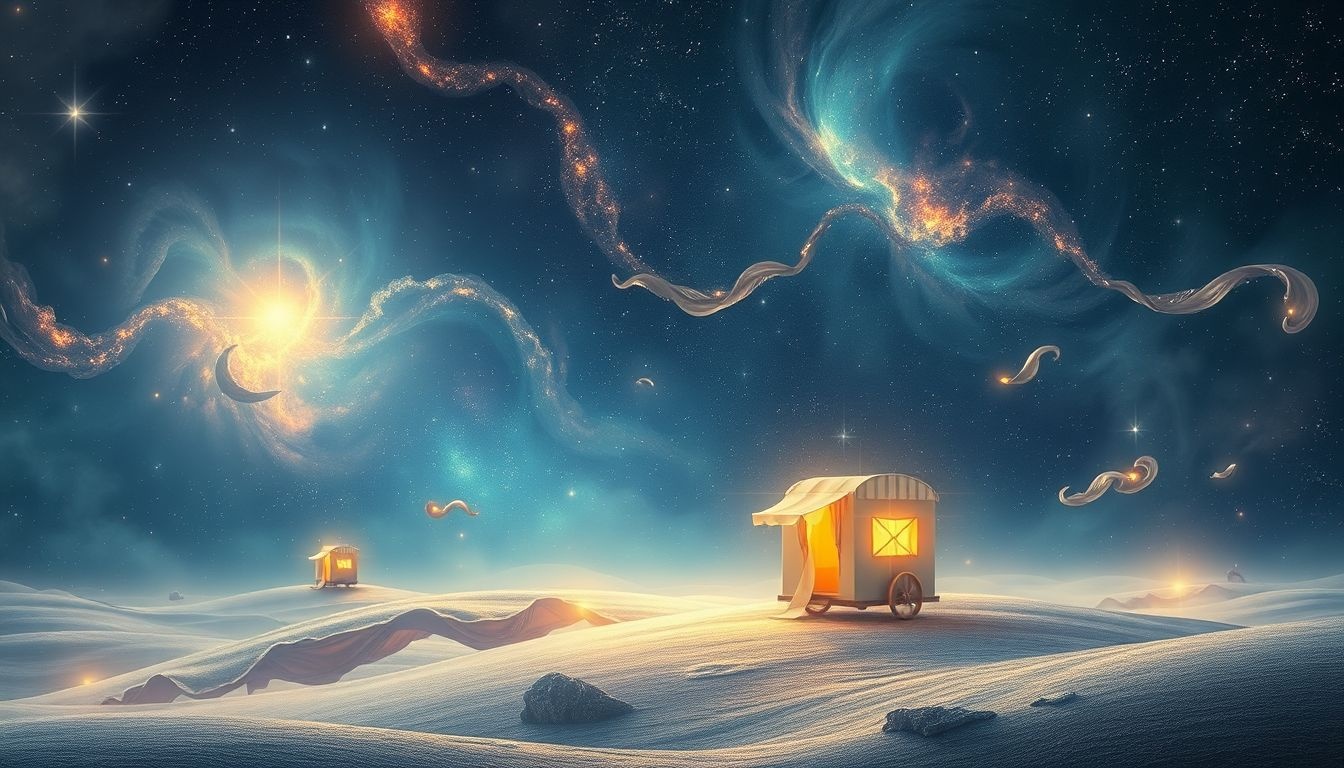 Dromen over een caravan symboliseren verlangen naar vrijheid en avontuur.