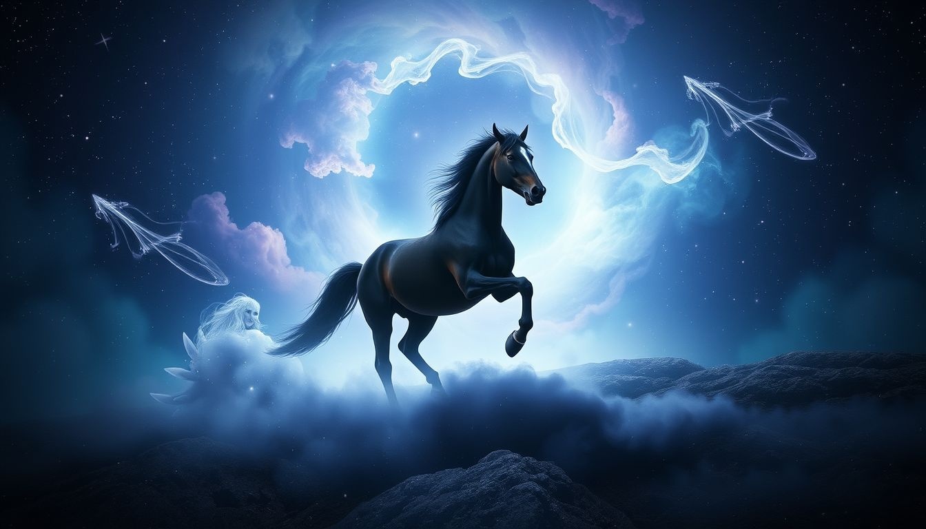 Een donkerbruin paard achtervolgt je vaak verborgen angsten symboliseren.