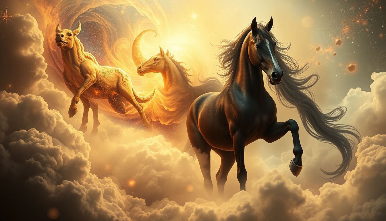 Dromen over donkerbruin paard dat verandert symboliseert innerlijke transformatie.