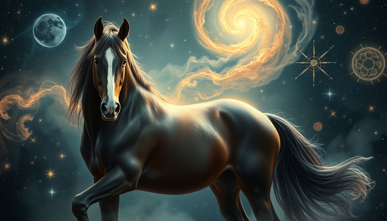 Dromen over een donkerbruin paard symboliseert kracht en innerlijke balans.