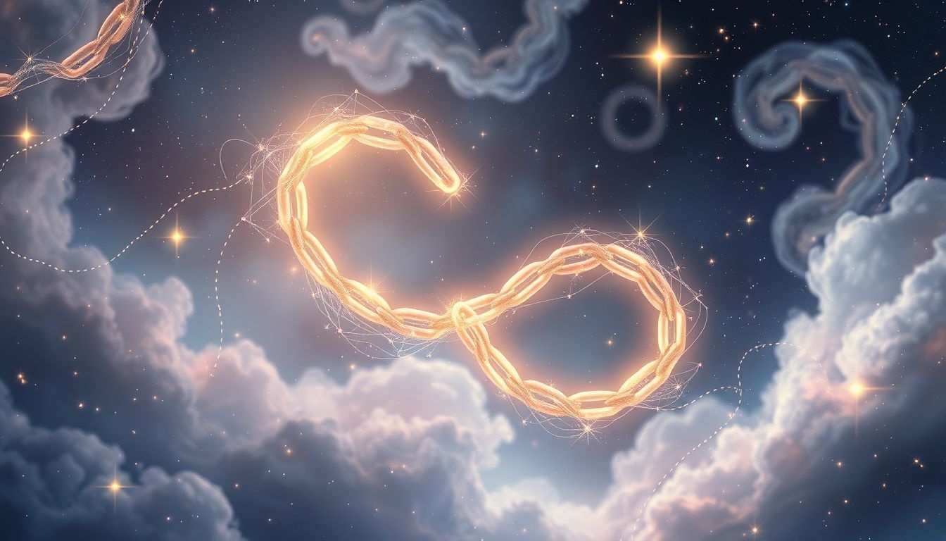 Dromen over een ketting symboliseren sterke verbinding en zelfbescherming.
