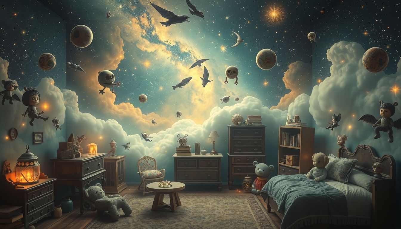 Dromen over een oude kinderkamer symboliseren nostalgie en innerlijke groei.