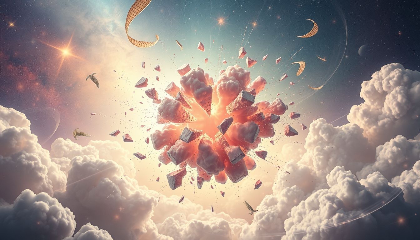 Dromen over exploderende kopieerapparaten symboliseren onverwachte creatieve doorbraken.
